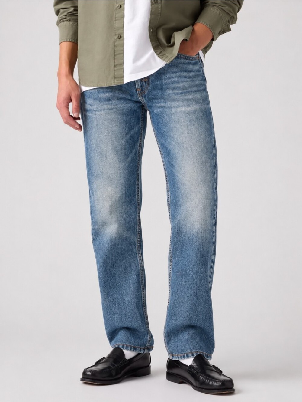 ❤️ NWOT! LEVI'S 505 STRAIGHT LEG JEANS, 36